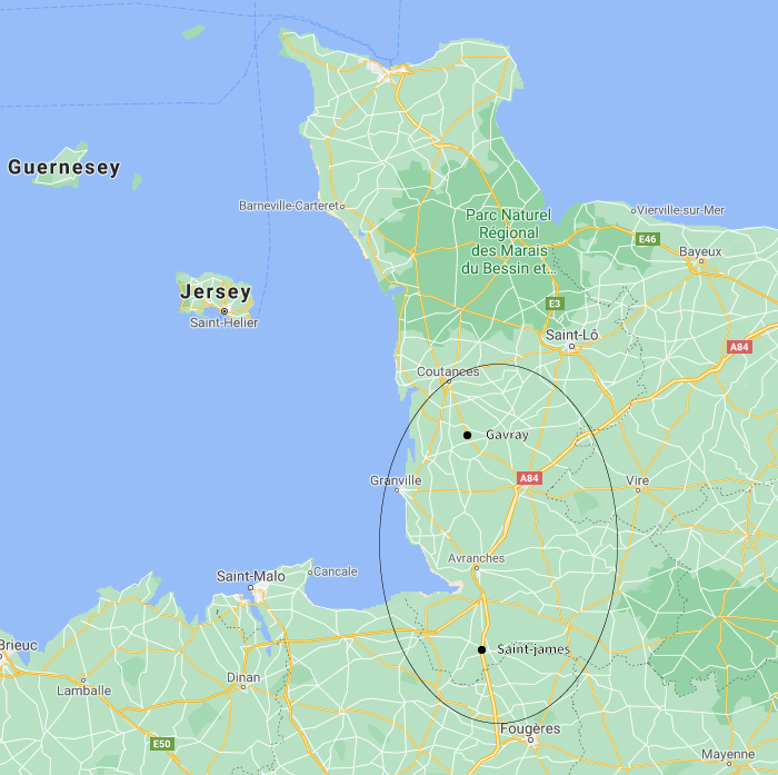 Illustration du département de la Manche, secteur d'intervention